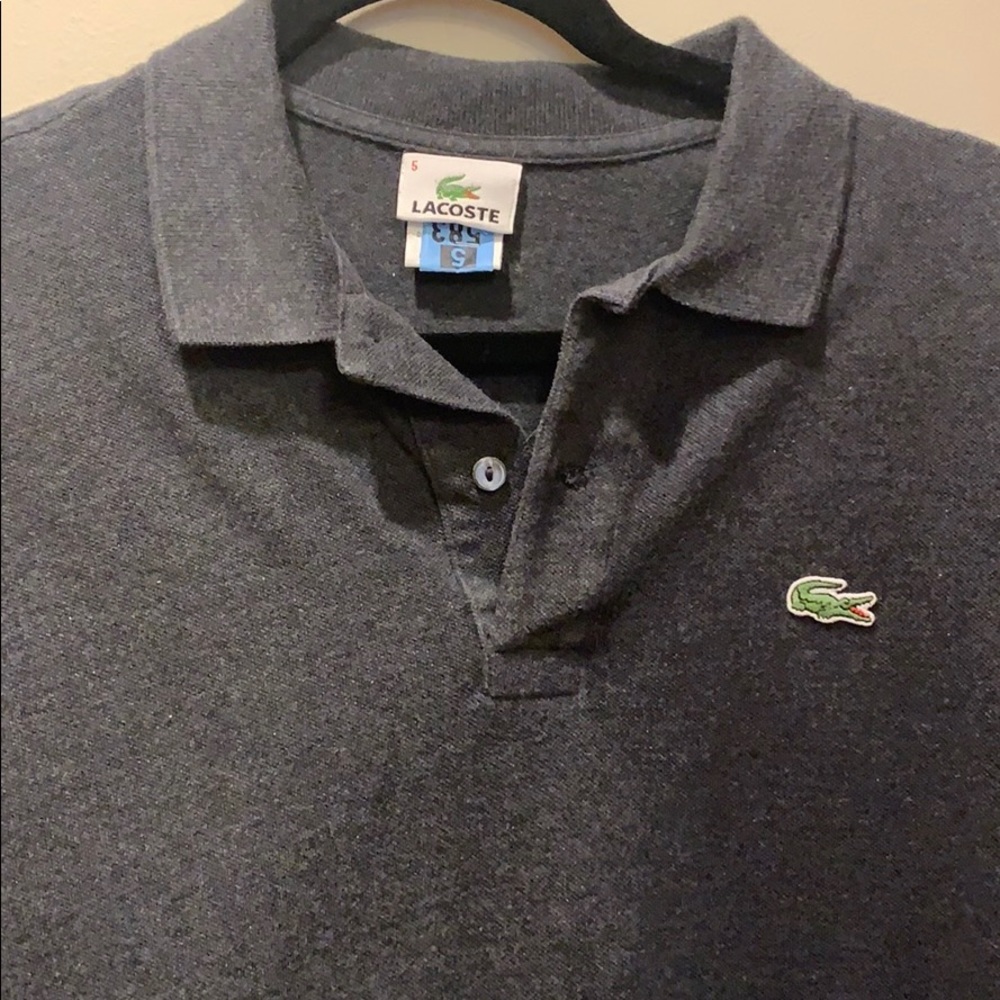 Lacoste Charcoal Polo